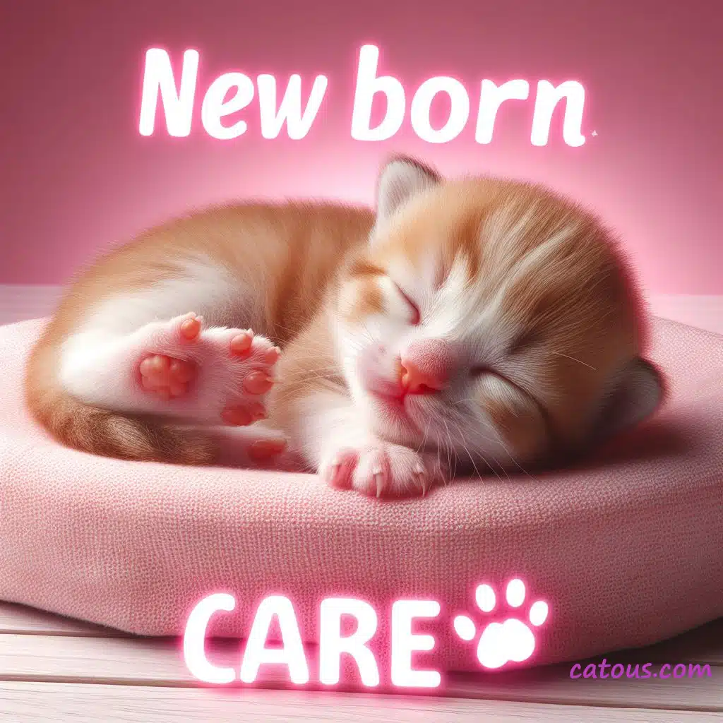 New Born Kitten Care