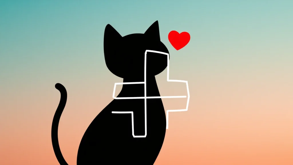 FIP Medication for Cats: Hope & Healing Minimalist illustration of cat care and recovery